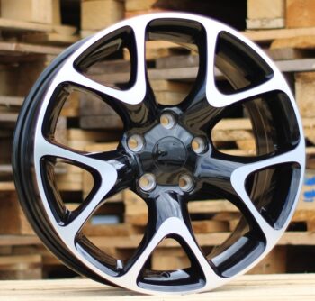 R19x8.5  5X120  ET  41  67.1  E236  (QC506/ZE236)  Black Polished (MB)  For OPEL  (A)