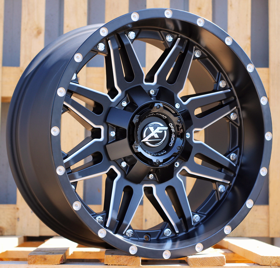R22x10  10X139/150  ET  25  110.3  L1447  Black Matt (BM)  For 4X4  (K3)  (Milling)