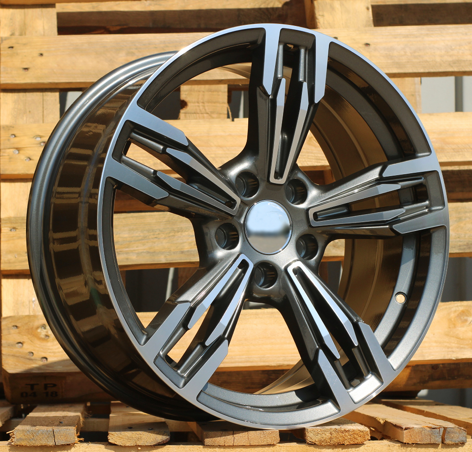 R18x8  5X120  ET  30  72.6  BY983  (A5081)  Grey Polished (MG)  For BMW  (P)