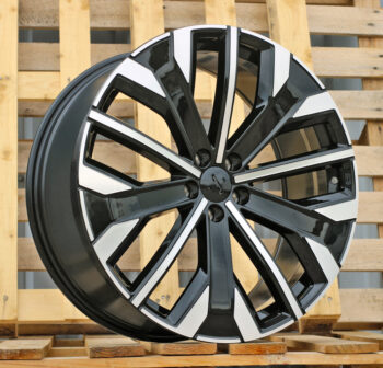 R21x9  5X108  ET  38.5  63.4  H3460F  Black Polished (MB)  For VOLVO  (A)  (HYBRID FORGED)