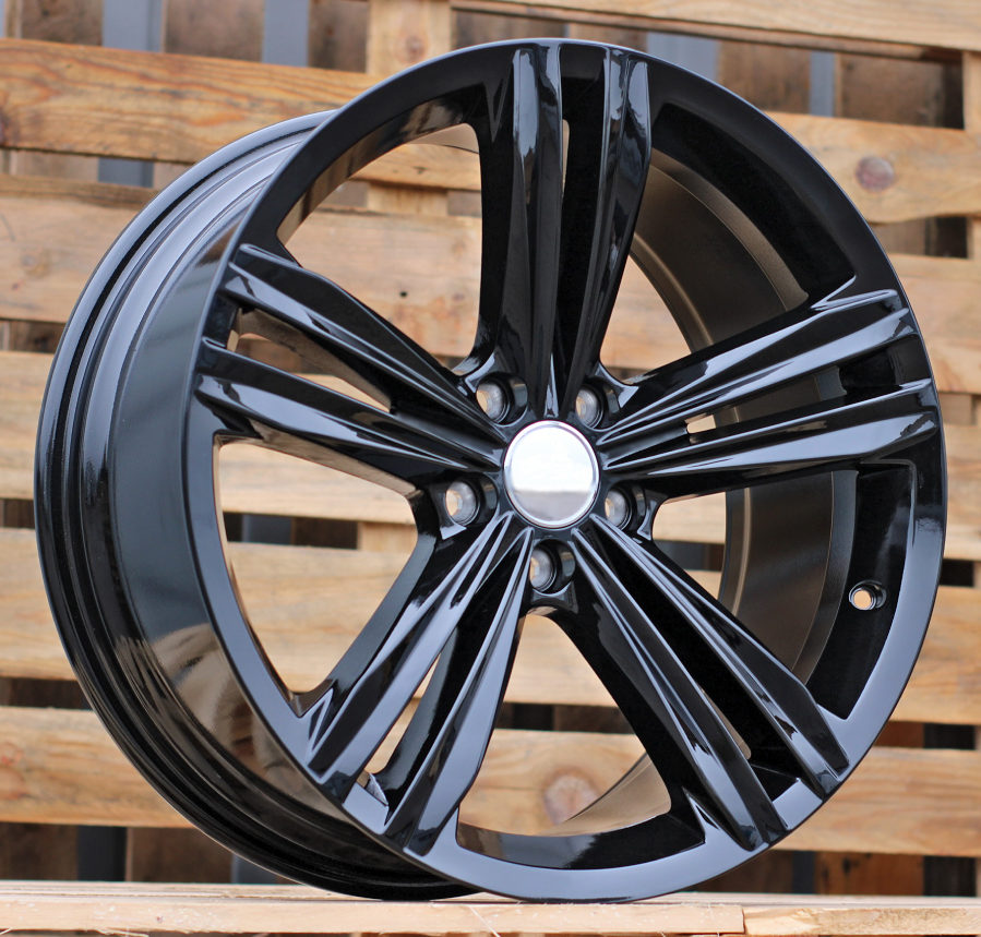 R19x8.5  5X112  ET  38  57.1  X006  Black (BL)  For VW  (P1+K4)