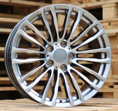 R19x8.5 5X120 ET 33 72.6 XF142 Hyper Black (HB) For BMW (P2) (Rear+Front)