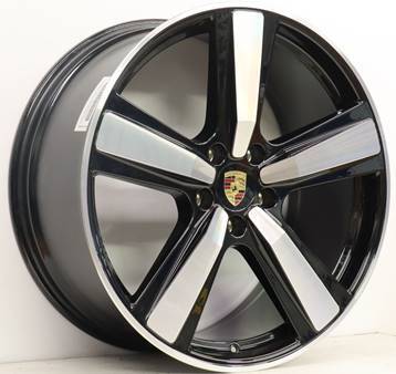 R22x11.5  5X130  ET  61  71.6  FC021  Black Polished (MB)  For PORCH