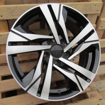 R16x7  5X108  ET  40  65.1  B5543  Black Polished (MB)  For PEUG  (P+Z7)