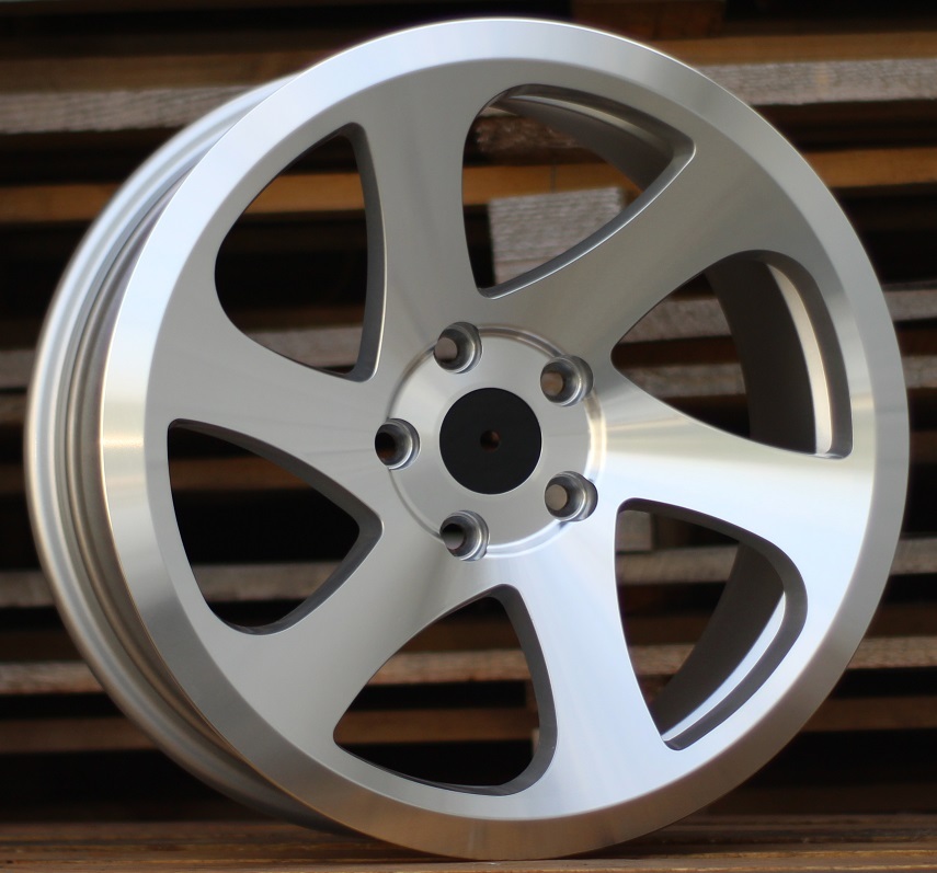 R17x8  5X112  ET  35  66.6  LU501  Machined Silver (MS)  For RACIN  (R)  ((AKC 75 Eur))