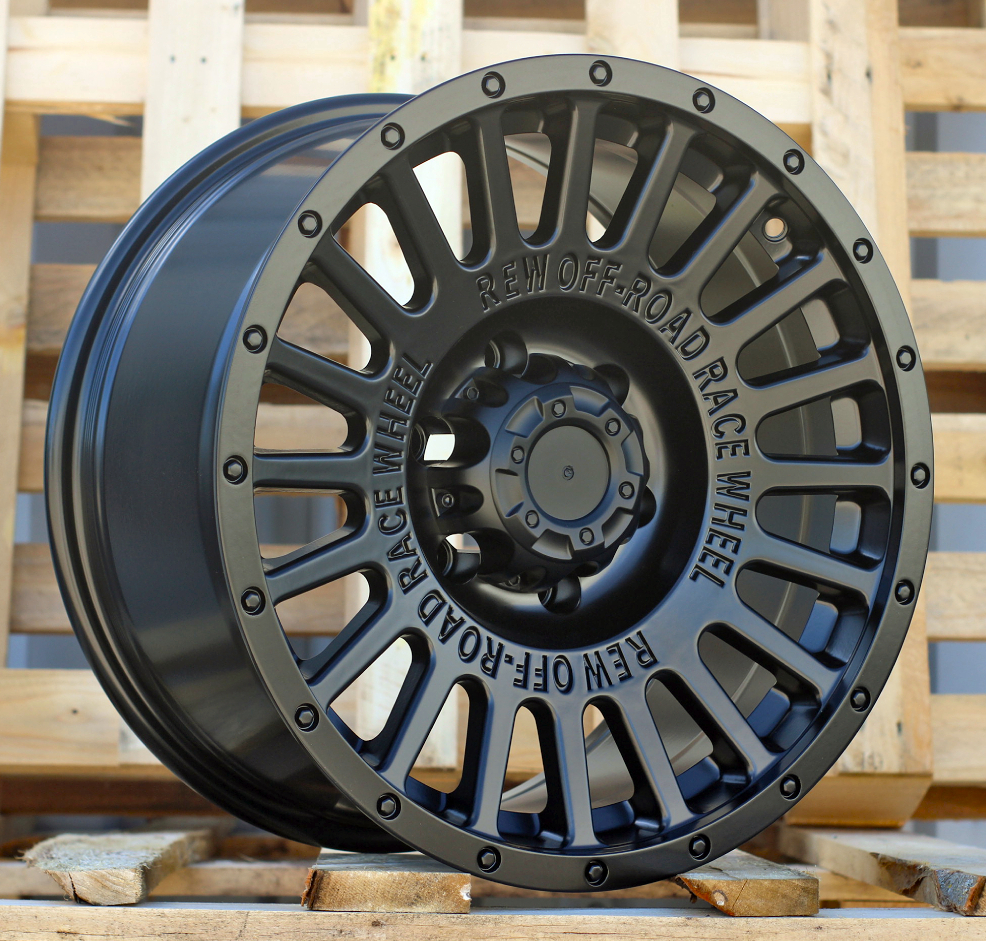 R17x8.5  6X139.7  ET  0  110.1  JT218  Black Matt (BM)  For 4X4  (K3)