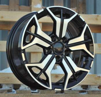 R16x6.5  5X114.3  ET  40  67.1  B5846  Black Polished (MB)  For KIA  (Z7)