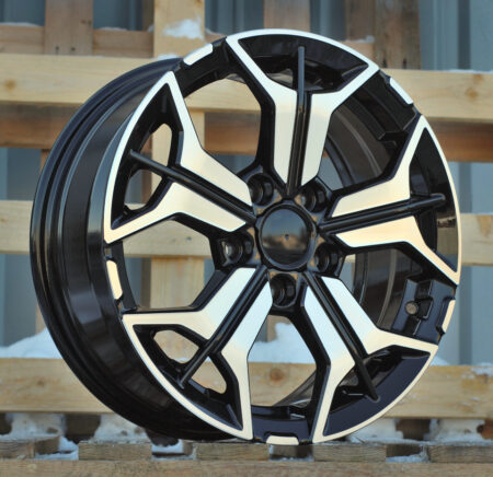 R16x6.5  5X114.3  ET  40  67.1  B5846  Black Polished (MB)  For KIA  (Z7)