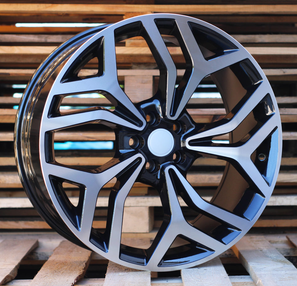 R20x9  5X108  ET  45  63.3  D1419  Black Polished (MB)  For LAND  (K7+P)