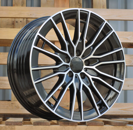 R19x8.5 5X112 ET 35.5 66.6 YF0427 Black Polished (MB) For MER (Z6) (HYBRID FORGED)