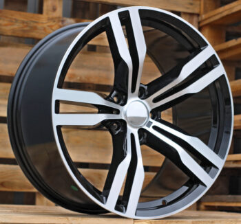 R20x10  5X112  ET  41  66.6  B5327  Black Polished (MB)  For BMW  (P)  (Rear+Front)