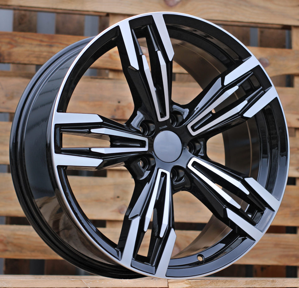 R18x8  5X120  ET  34  72.6  BY983  (5081)  Black Polished (MB)  For BMW  (P)