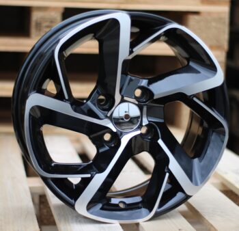 R15x6.5  4X108  ET  25  65.1  B5714  Black Polished (MB)  For CITRO  (R+L2)
