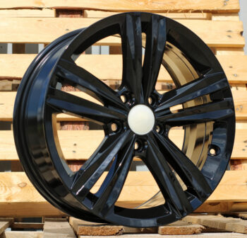 R17x7  5X112  ET  45  57.1  B5619  Black (BL)  For VW  (P+R)
