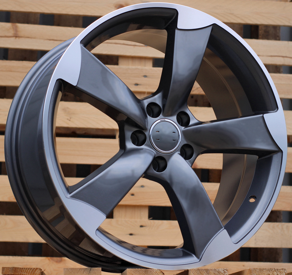 R20x9  5X112  ET  30  66.5  BK217  (IN5069)  Grey Polished (MG)  For AUD  (P1)