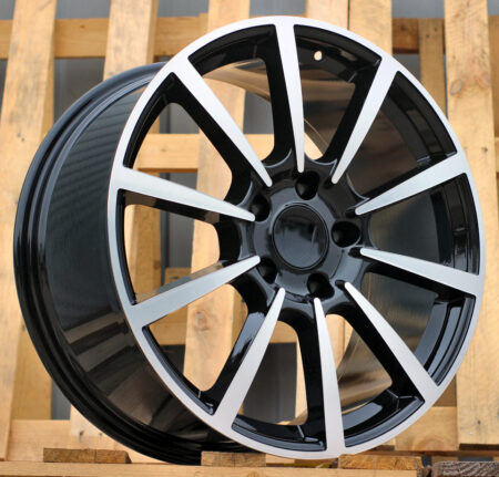 R20x9.5  5X130  ET  45  71.5  1067  Black Polished (MB)  For PORCH  (P)  (Rear+Front)