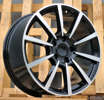 R20x11  5X130  ET  56  71.5  1067  Black Polished (MB)  For PORCH  (P)  (Rear+Front)