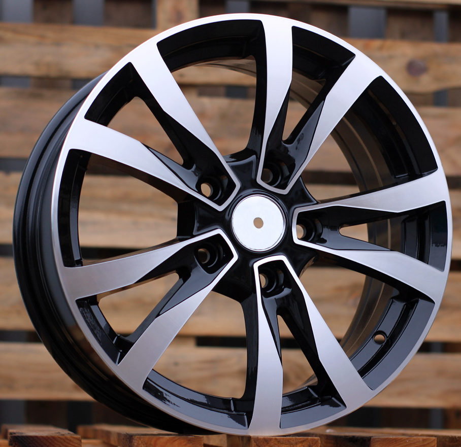 R16x6.5  5X108  ET  42  67.1  BK533  Black Polished (MB)  For RACIN  (K4+D1)