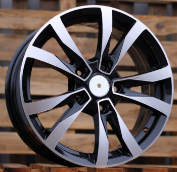 R16x6.5  5X112  ET  39  66.6  BK533  Black Polished (MB)  For RACIN  (D3)
