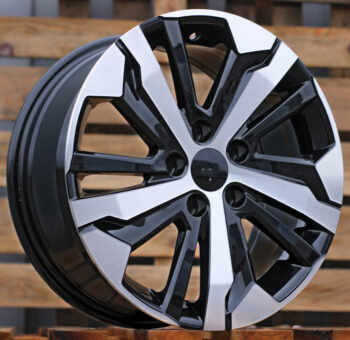 R17x7  5X108  ET  42  65.1  B5837  Black Polished (MB)  For PEUG  (K2+P+Z4)
