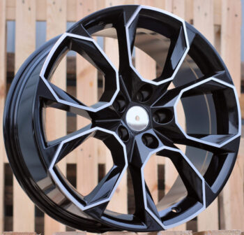 R16x6.5  5X112  ET  46  57.1  SK516  (BK5278)  Black Polished (MB)  For SKODA  (R+P)  ())