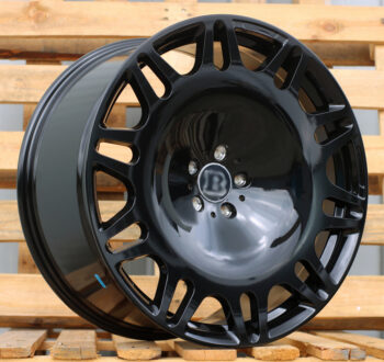 R22x10.5  5X112  ET  38  66.6  XE629  Black (BL)  For MER  (P2)  (HYBRID FORGED New BRABUS (Front+Rear))