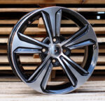 R15x6  4X100  ET  49  54.1  B1627  Black Polished (MB)  For HYUND  (P2)