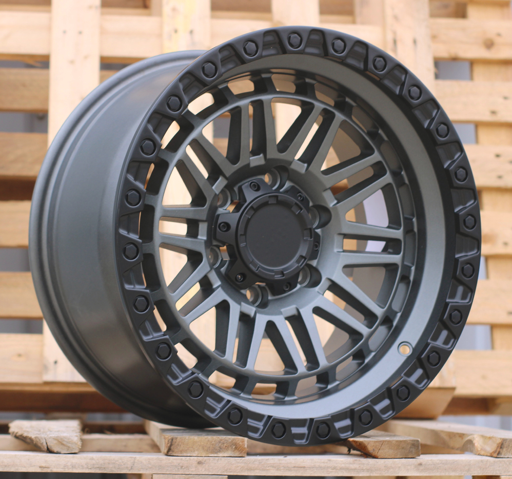 R17x9  6X139.7  ET  0  110.1  H972D  Gun Metal+Matt Lip (GMML)  For 4X4  (Z5)  (FUEL Style)