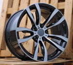 R20x11  5X120  ET  37  74.1  B1057  Black Polished (MB)  For BMW  (P)  (REAR+FRONT)