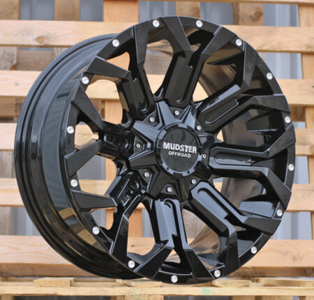 R20x9 8X180 ET 0 125.1 B1417 Black (BL) For 4X4 (K3)