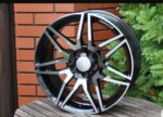 R18x8  5X112  ET  45  66.6  A874  Black Polished+Powder Coating (MBPC)  For MER  (V)