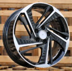 R17x7  5X114.3  ET  43.5  67.1  A5895  Black Polished (MB)  For HYUND  (P)