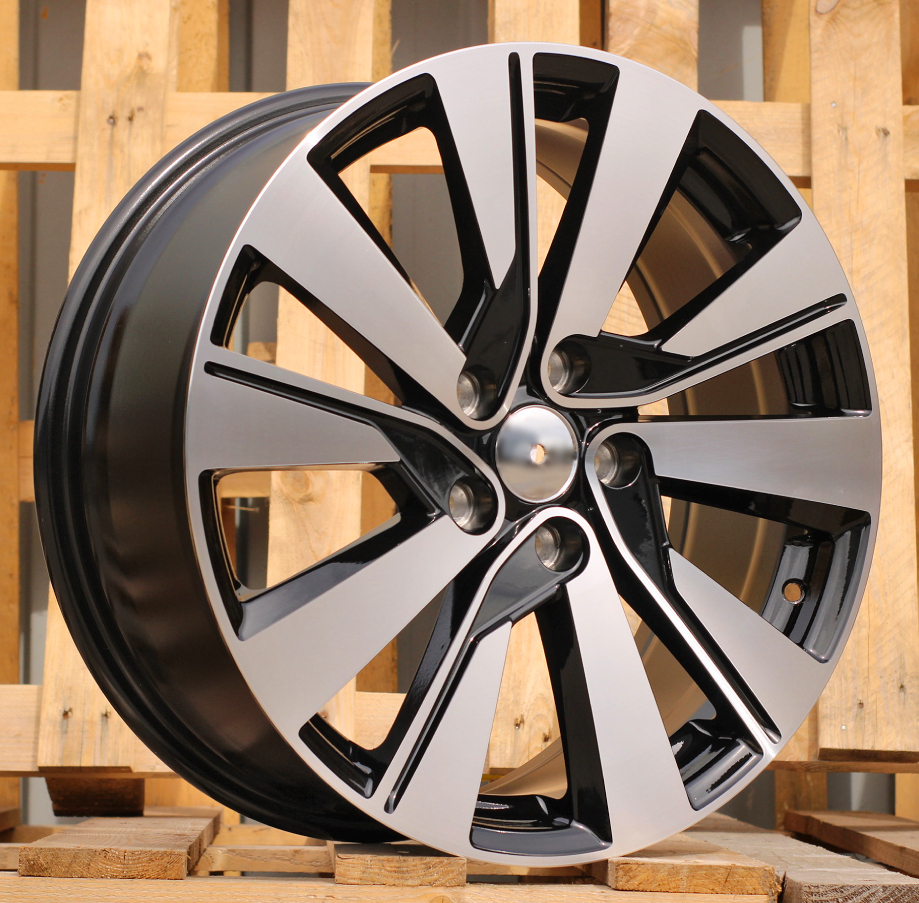 R18x7.5  5X114.3  ET  45  67.1  L1469  Black Polished (MB)  For KIA  (K3)
