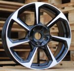R19x8.5  5X112  ET  38  66.5  B5213  (YF7070)  Black Polished (MB)  For AUD  (P2)  (HYBRID FORGED)