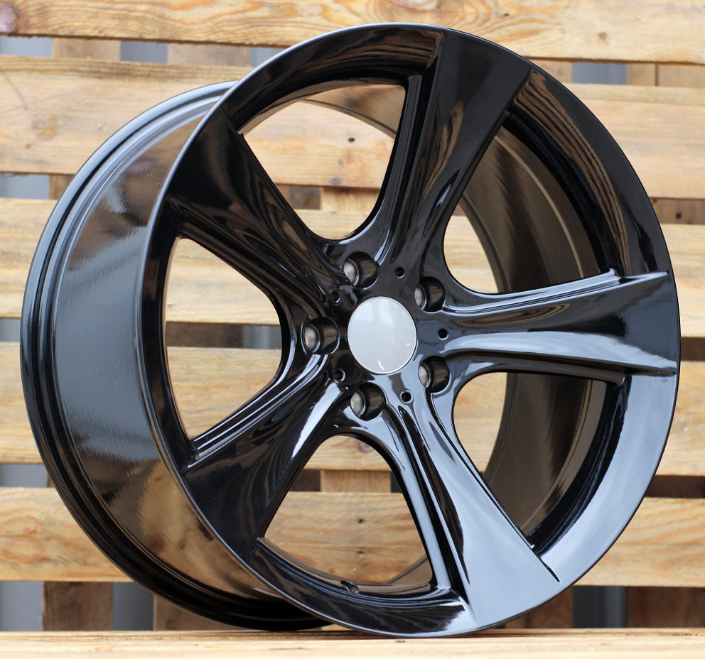 R19x10  5X120  ET  15  74.1  BK086  (XF720)  Black (BL)  For BMW  (K4)  (Rear+Front)