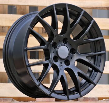 R18x8  5X120  ET  34  72.6  BY956  Black Half Matt (BLHM)  For BMW  (Z3+Z6)  (Rear+Front)