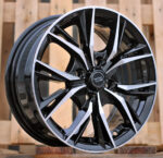 R14x6  4X100  ET  40  60.1  B5400  Black Polished (MB)  For RACIN  (R)