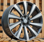 R22x10  5X120  ET  50  72.6  B1756  Grey Polished Half Matt (MGHM)  For LAND  (K3)