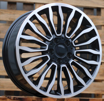 R18x7.5  5X112  ET  52  66.5  B1490  Black Polished (MB)  For MER  (Z1)  ((max 980kg)(V-Class/Vito))