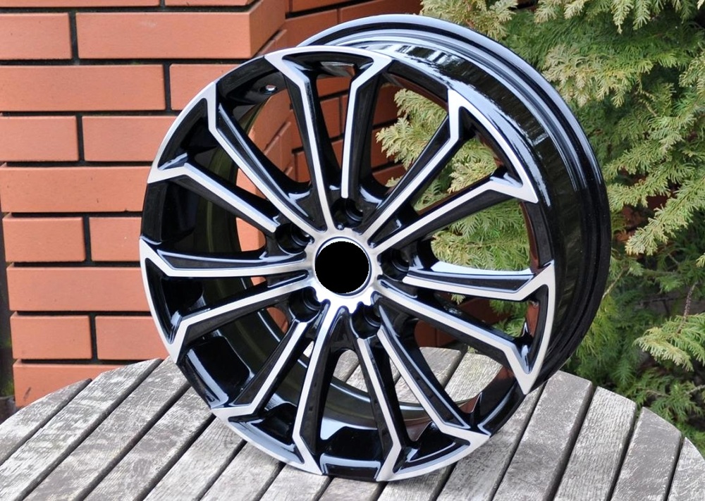 R17x7  5X114.3  ET  45  60.1  BK667  (XF069)  Black Polished (MB)  For TOYOT  (R)