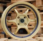 R15x6.5  4X100  ET  42  73.1  AT617  Bronze+Black (YB)  For RACIN  (K3)
