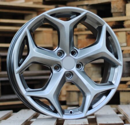 R18x8  5X108  ET  55  63.4  B0063  Hyper Black (HB)  For FORD  (P)