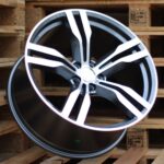 R20x10  5X112  ET  40  66.6  B5327  Grey Polished+Powder Coating (MGPC)  For BMW  (K2)  (Rear+Front)