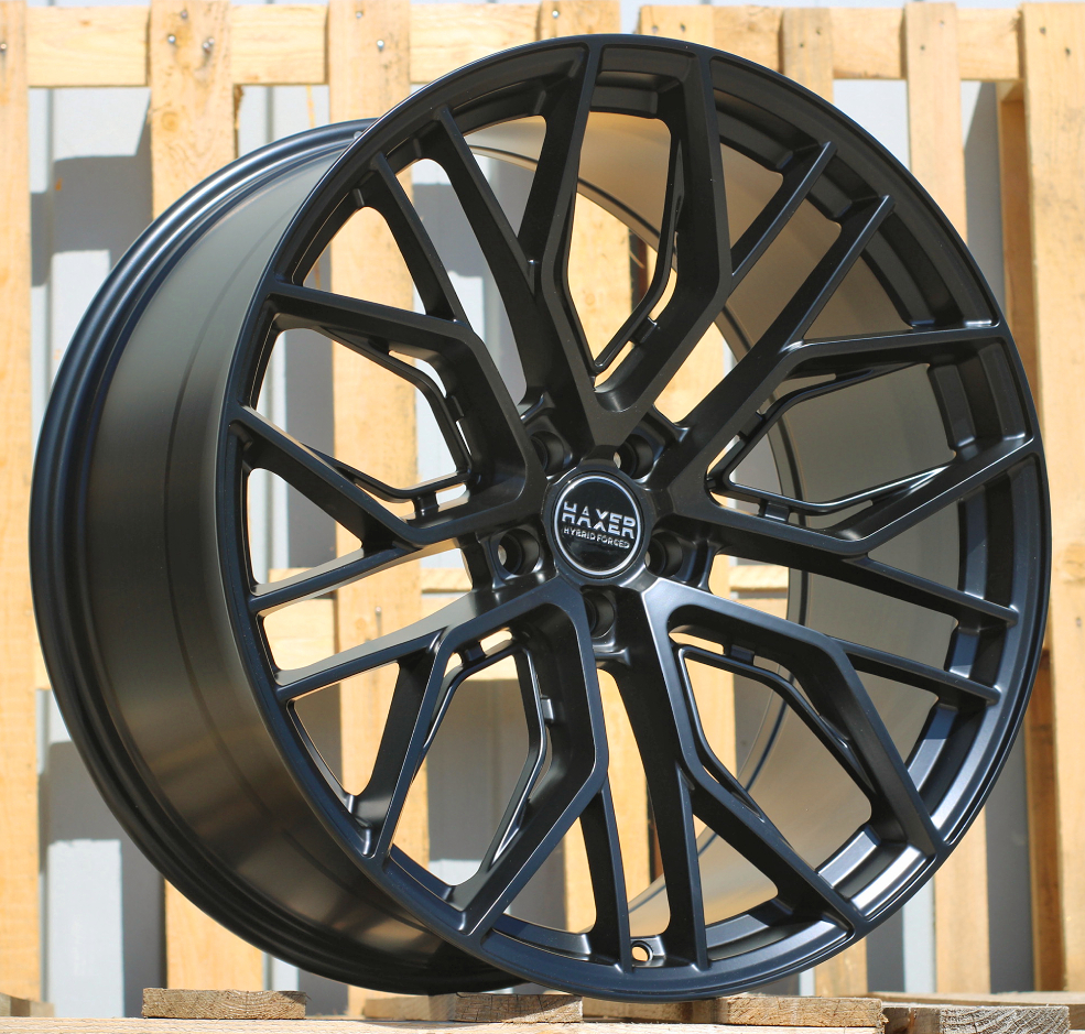 R22x10.5  5X112  ET  20  66.5  HX015F  (3S5981)  Black Half Matt (BLHM)  For HAXER  (P2)  (HYBRID FORGED)