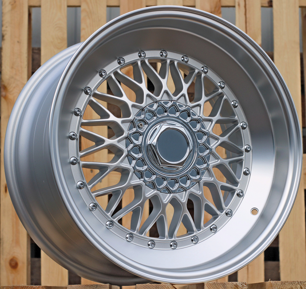 R17x7.5  10X112/120  ET  35  72.6  FR357  Polished Silver Half Matt+Polished Lip (MSHMPL)  For RACIN  (P2)  (REAR+FRONT STYLE BBS)