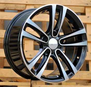 R17x8  5X120  ET  34  72.6  A5035  Black Polished (MB)  For BMW  (P)