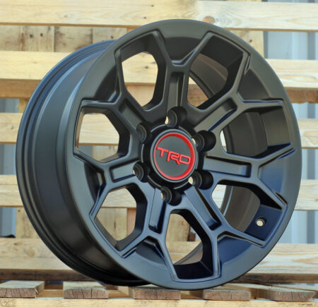 R17x8  6X139.7  ET  5  106.1  Y1203  Black Half Matt (BLHM)  For TOYOT  (R)