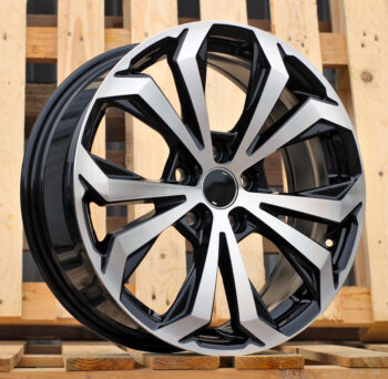 R18x7  5X114.3  ET  35  60.1  Y1133  (FBX247)  Black Polished (MB)  For TOYOT  (Z7)  (HYBRID FORGED New RAV-4)