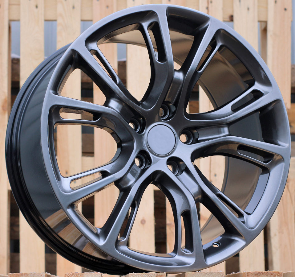 R22x9  5X127  ET  34  71.5  BK568  Hyper Black (HB)  For JEEP  (P)