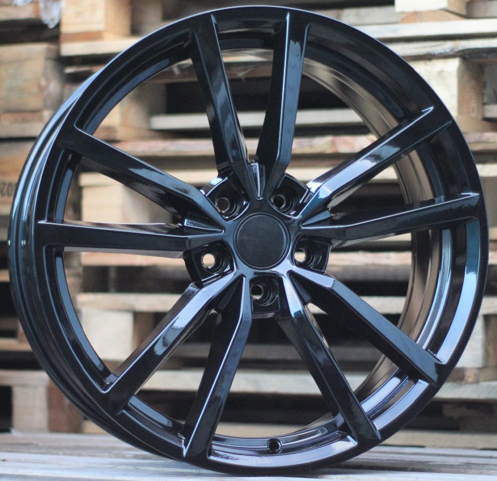 R19x8  5X112  ET  45  57.1  BK864  (IN5419)  Black (BL)  For VW  (Z5)  (Gloss Black)